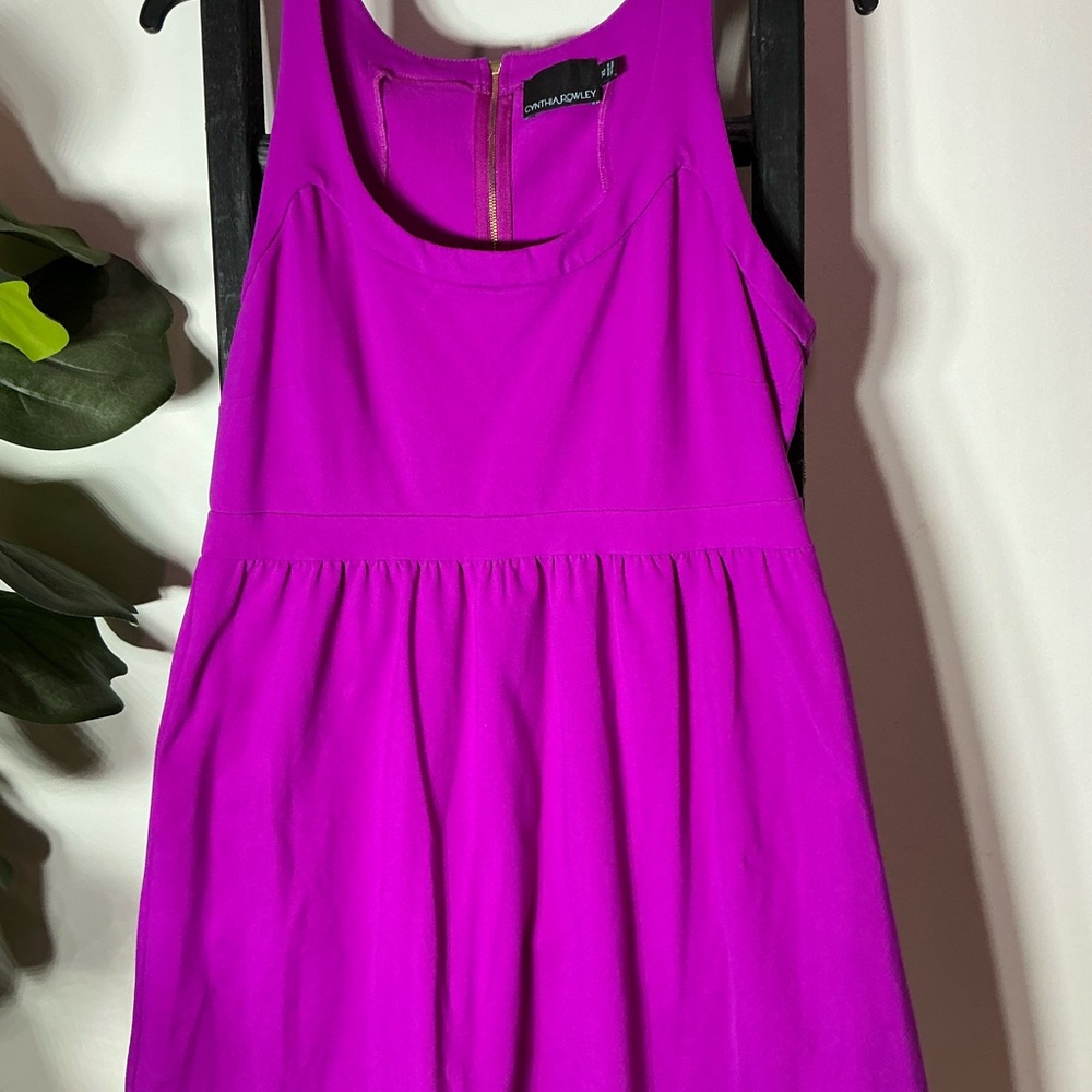 Cynthia Rowley Fuchsia Sleeveless Dress